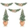 W13405 Topiaries & Swags